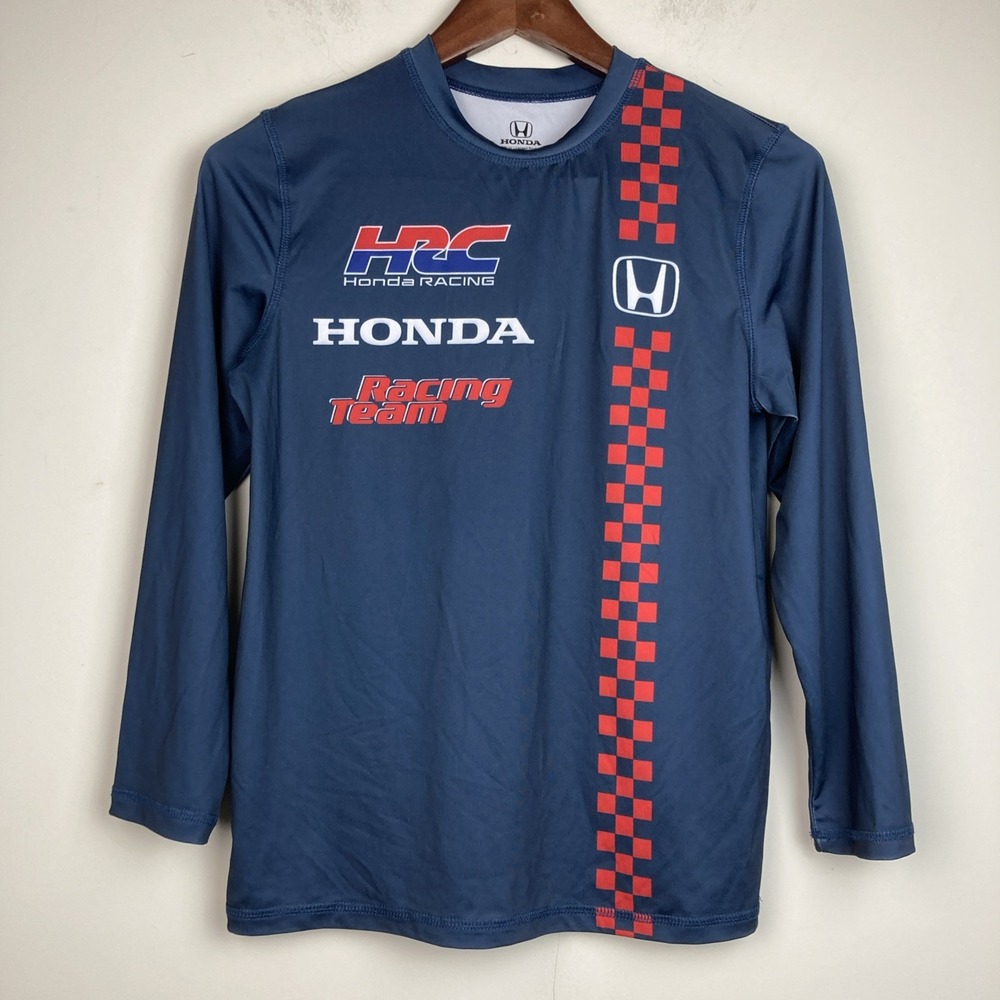 Neff Boys Rashguard UPF 50+ Sun Shirt Boys Size L (10-12) Navy/turquoise